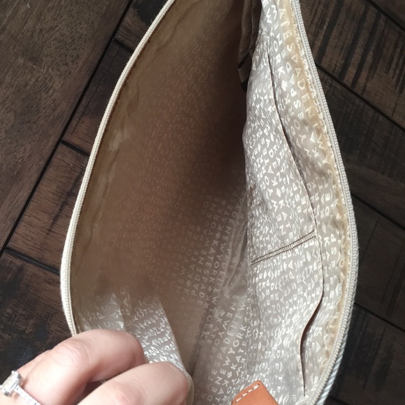 Kate Spade Large Clutch Soft Canvas - Picture 3 of 8